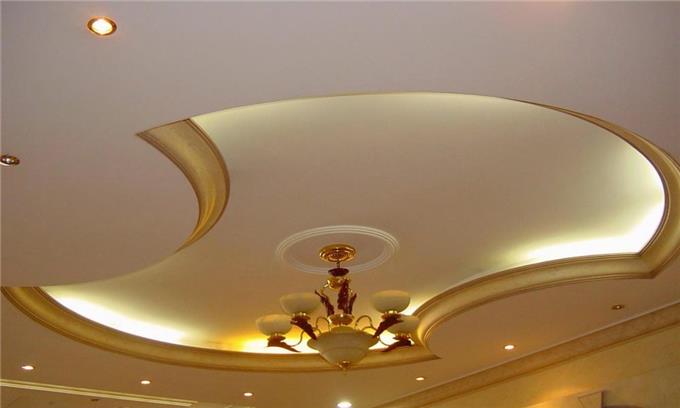 Ceiling Tiles On Invaber Pvc Laminated Gypsum Ceiling