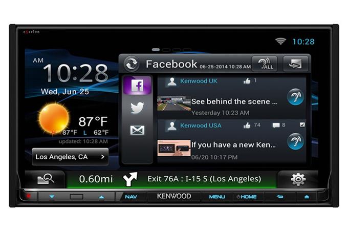 Kenwood Ddx-1035 Double Din - 1a High Current Rear Usb