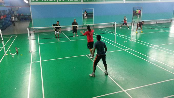 In The Open Air - Indoor Badminton Courts