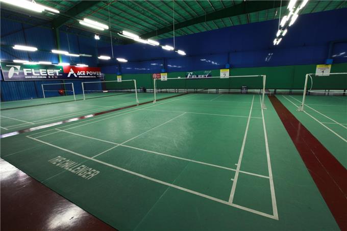 Played Badminton Here - Badminton Court