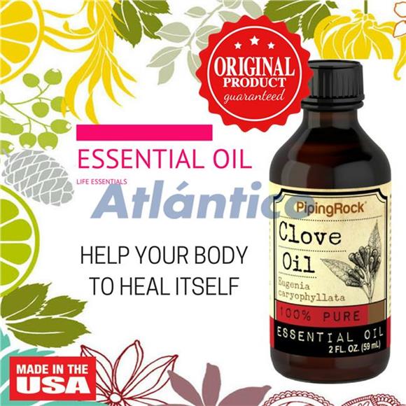 Clove Essential - Pure Essential Oil 59ml Bottle