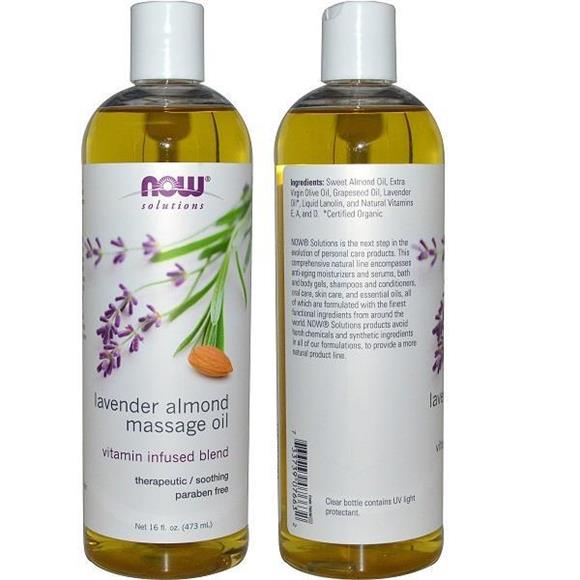 Won't Clog Pores - Lavender Almond Massage Oil