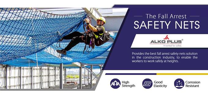 Enable The Workers Work Safety - Fall Arrest Safety Nets