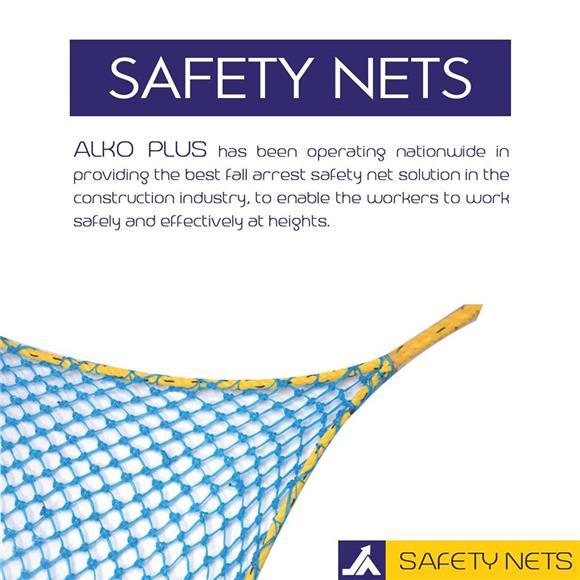 Fall Arrest Safety Nets - Height Providing Collective Level Protection
