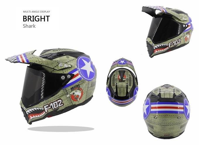 Shark Motorcycle Helmet - Capacetes De Motociclista Casco Moto