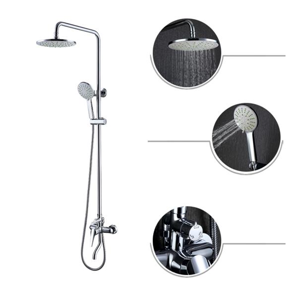 Set With Water - Bath Shower Mixer