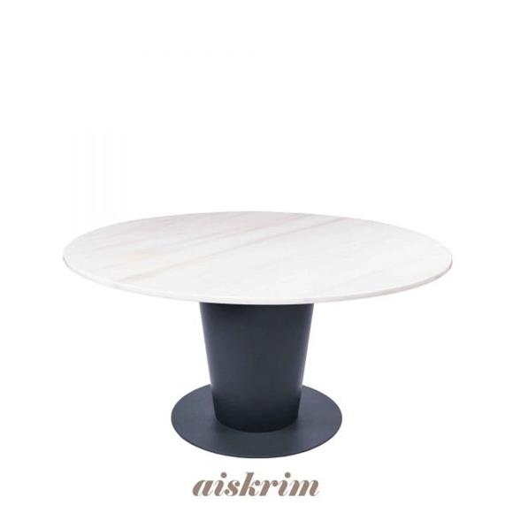 Personalise Round Marble Dining Table