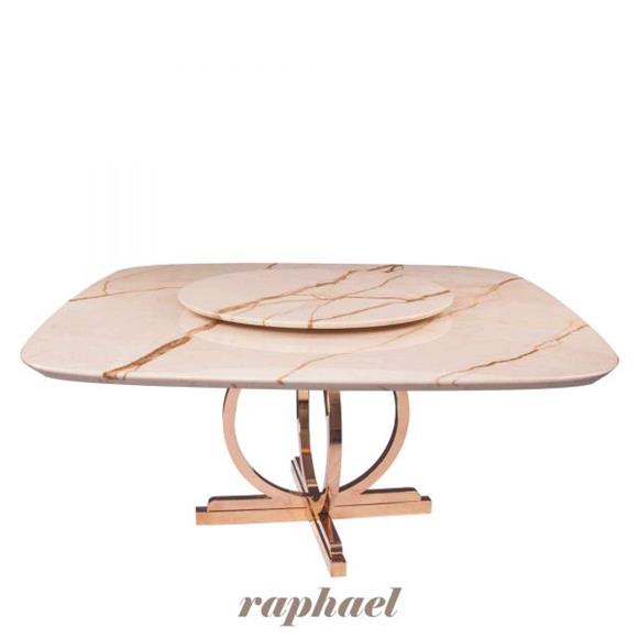 Marble Dining Table - Table Base Match Marble Top