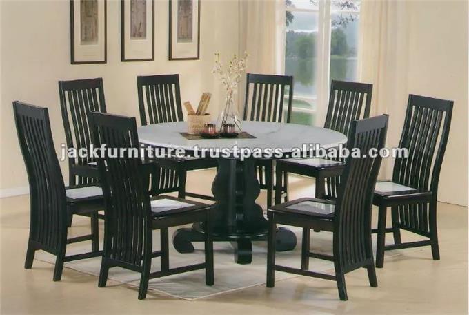 Dining Room Furniture - Marble Top Dining Table