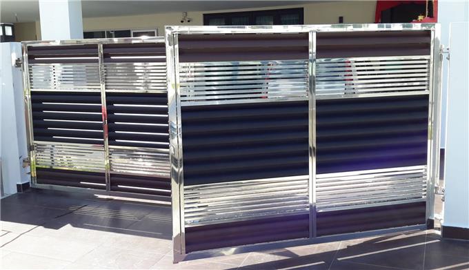 Flexcon Enterprises Steel Gate Johor Bahru On Invaber Make Available Stainless Steel Gates Stainless Steel Products Extremely Durable Provide Professional Products Installation Skill