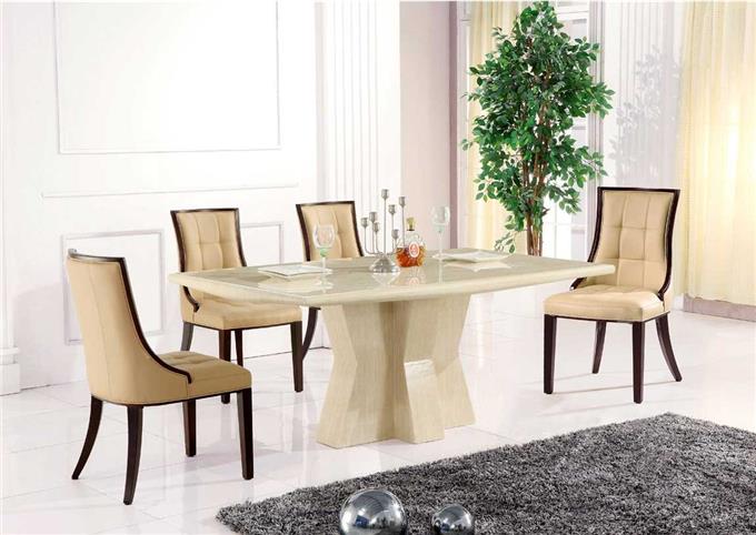 Top Table - Cons Having Marble Dining Table