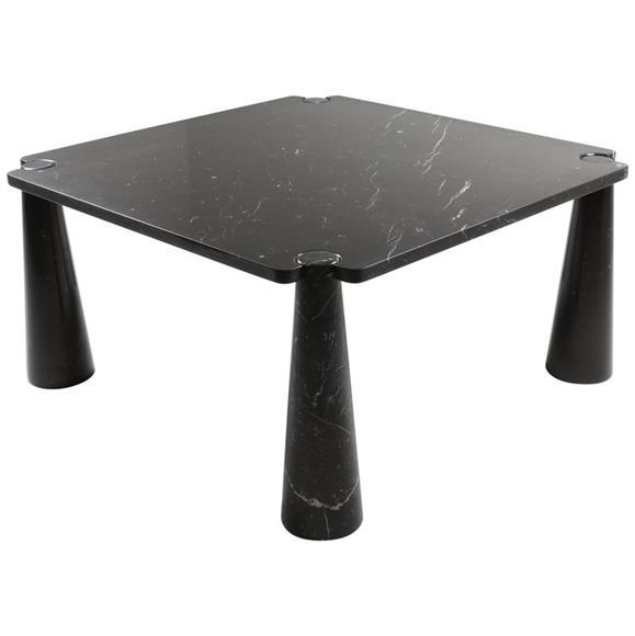 Shaped Legs - Square Marble Dining Table