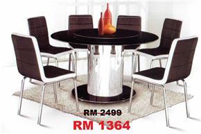 Marble Dining Room - Dining Table Set