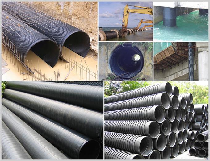 Hdpe Spiral Pipe - Specially Designed Profile Extrusion Process