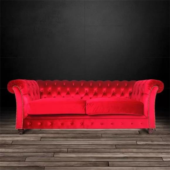 Deep Buttoned Back - Classic Chesterfield Sofa