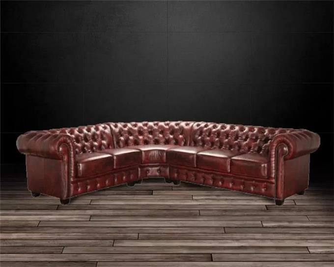 Chesterfield Sofa - Traditional Style Chesterfield Sofa With