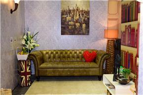 Aim Offer - Perfect Piece Leather Chesterfield Furniture
