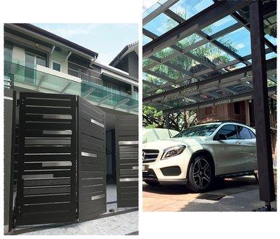 The Hefty Price Tag - Trackless Folding Gate System