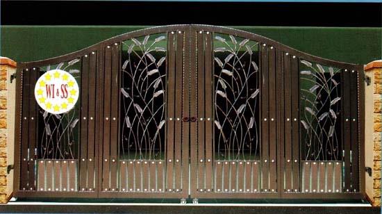 Wrought Iron Gate - Automatic Gate System
