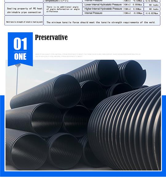 High Resistance - Pe Coated Steel Reinforced Hdpe