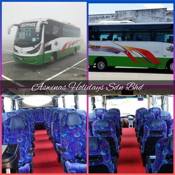 Aswinas Travel Tours Coach Bus Rental Selangor Malaysia - Reliable Bus Charter Services