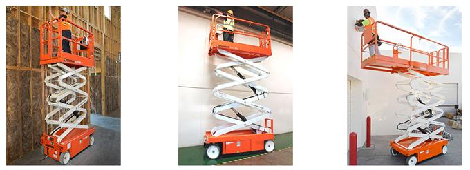 Packed With - Electric Slab Scissor Lifts