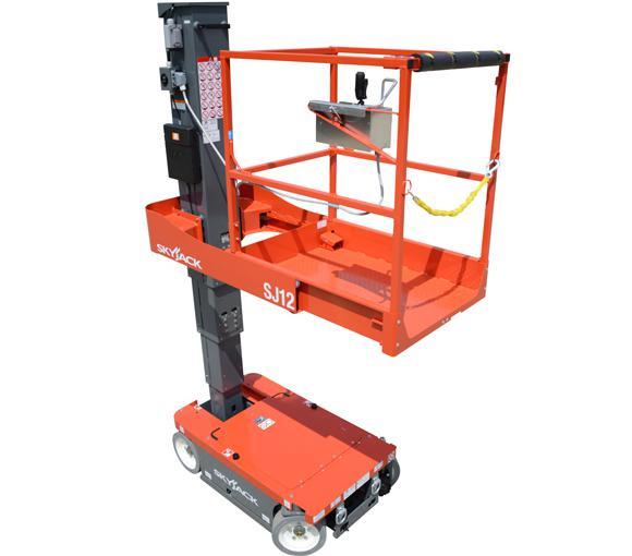 110v Ac Outlet Platform With - Front Two Wheel Hydraulic Drive