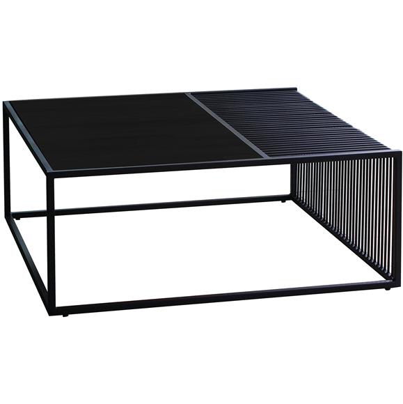 Designer Coffee Table - Solid Rubber Wood