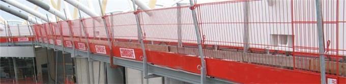 Edge Protection Fence Named Edge - Powder Coated Building Site Construction