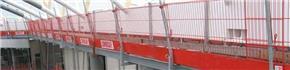Finished Protection - Powder Coated Building Site Construction