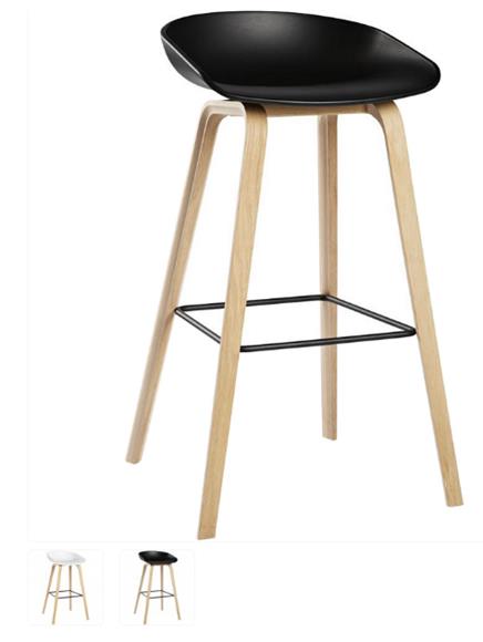 Stool Reproduced The Style The - Item Comes With 1-year Structural