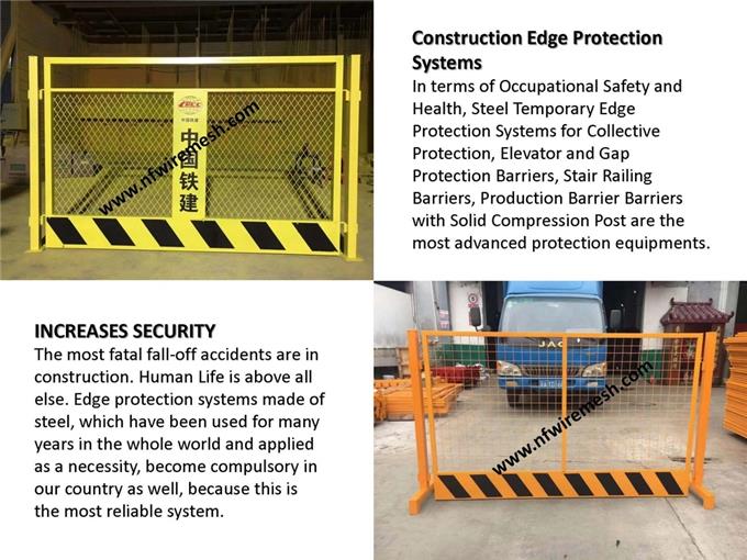 Most Advanced - Steel Temporary Edge Protection Systems