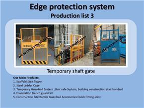 Construction - Edge Protection Barriers Foundation Pit