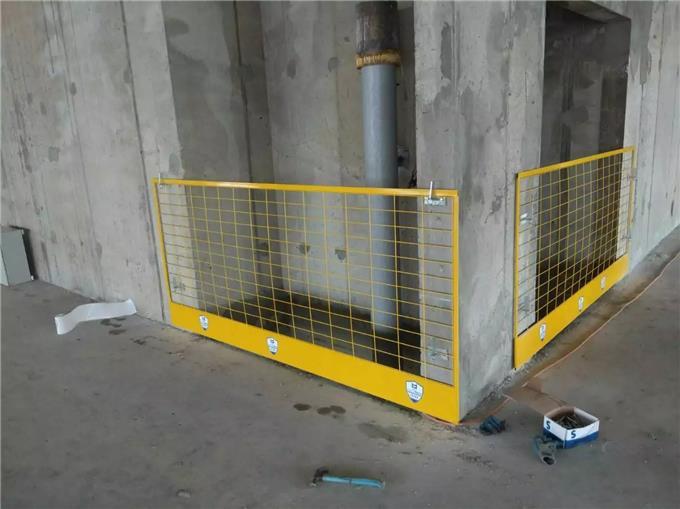 Temporary Edge Protection System - High Security Steel Fence Edge