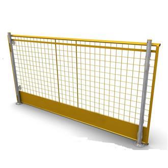 Temporary Edge Protection Barrier - Construction Under Building Protect People
