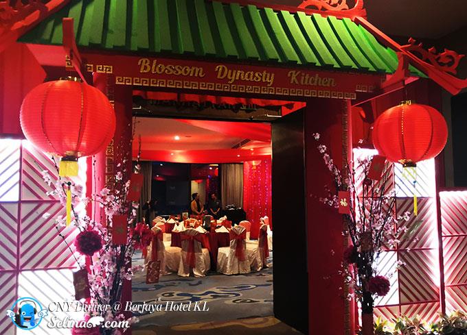Blossom Dynasty Kitchen Restaurant Berjaya - Chinese New Year Reunion Dinner