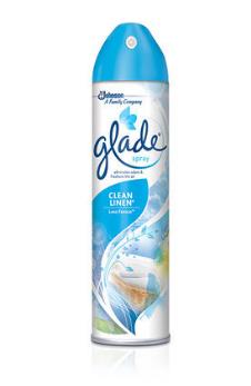 Freshens The Air - Glade Clean Linen Room Spray