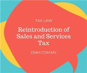 May Have Noticed - Services Tax In Malaysia