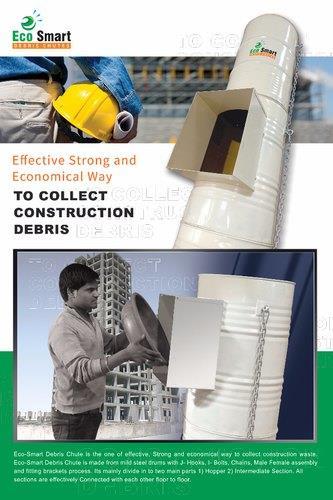 Construction Waste Collection System - Mild Steel Debris Chute