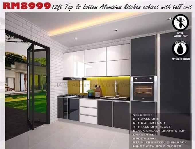 Drawer - Aluminium Kitchen Cabinet Price Malaysia