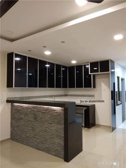 Fully Aluminium Kitchen Cabinet With - Aluminium Kitchen Cabinet Price Malaysia