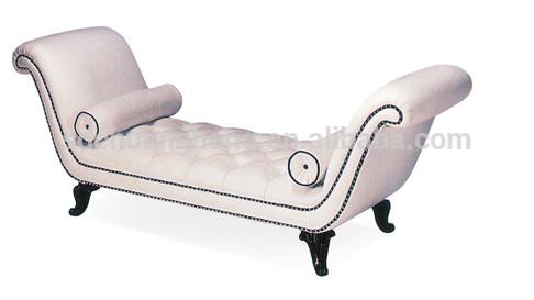 Upholstered In Fabric - Solid Wood Leg