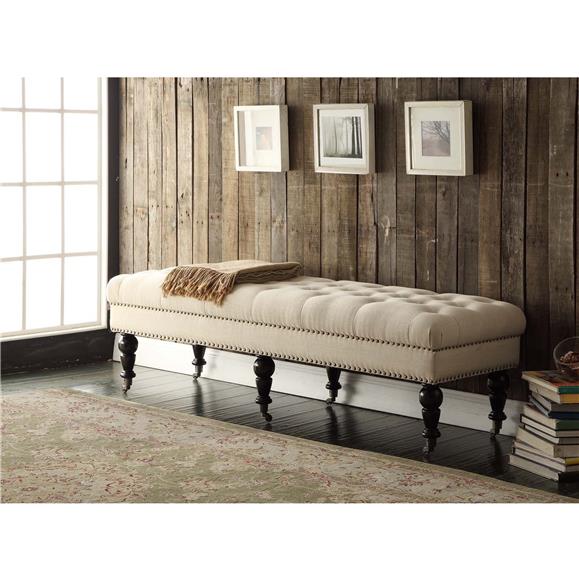 Fabric Bed - Solid Birch Wood