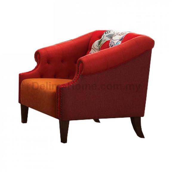Seater Patchwork Sofa - Leg Ash Wood