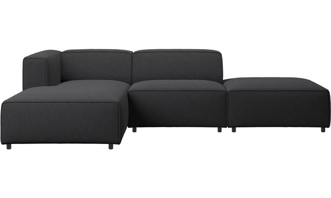 Chaise - Modern Carmo Sofa Real Show-stopper
