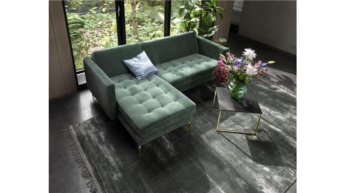 Slim Proportions Make Armchair Perfect - Beautiful Tufted Seat Adds Visual