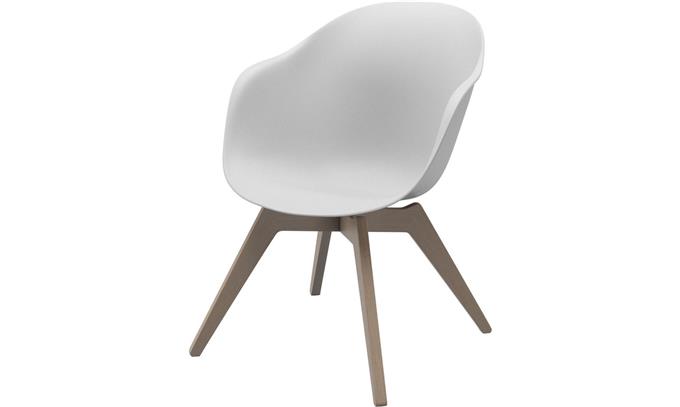 Sculptured Seat Without Upholstery Highlights - Sublime Comfort Modern Chair Set