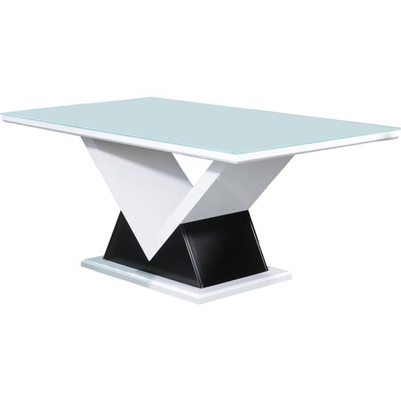 Top Dining Table - Tempered Glass Top