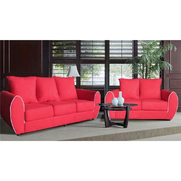 Lounge Sofa - Slim Armrests Exude Modernity