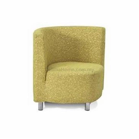 Fabric Armchair - Meranti Wood High Density Foam